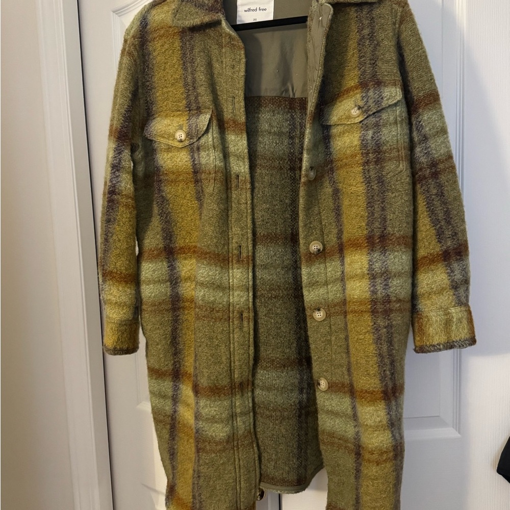 Wilfred Ganna Long Shirt Jacket